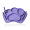 Silicone Baby Bpa Free Suction Bowl Set Tableware Customized With Straw