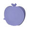 Suction Silicone Baby Tray Apple Shape Food Grade Self Feeding Bowl Eco Friendly