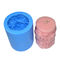 Food Grade Flower Silicone Candle Mold Cylinder Eco Friendly 3D