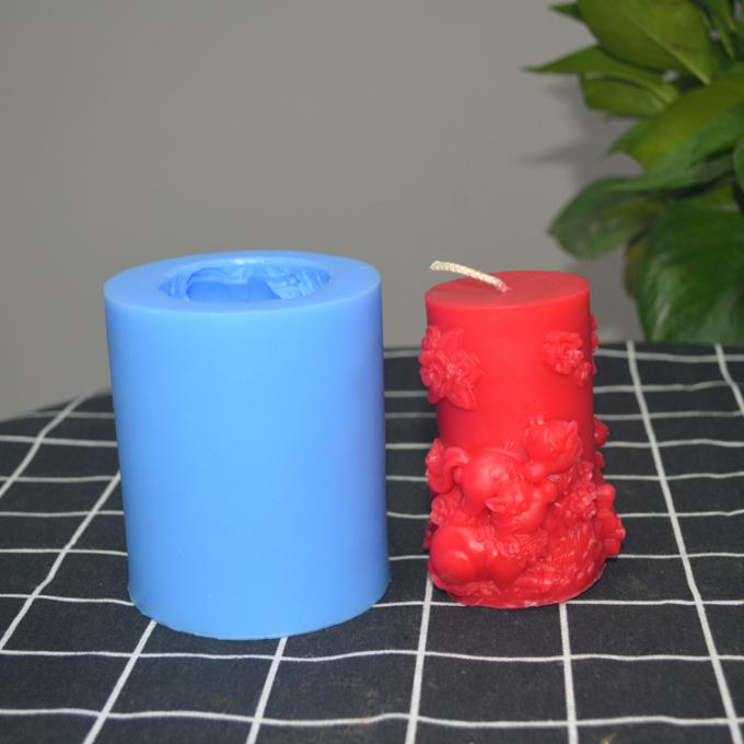 Customized Silicone Candle Mold Sustainable Disposable 3D Candle Moulds