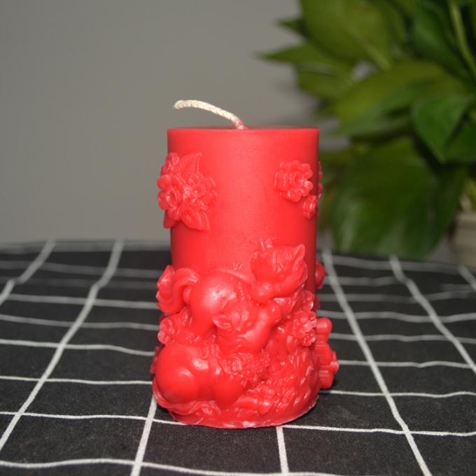Customized Silicone Candle Mold Sustainable Disposable 3D Candle Moulds