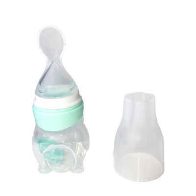 Buy Portable Reusable BPA Free Silicone Baby Teether Big Bottle Baby Feeding online manufacture