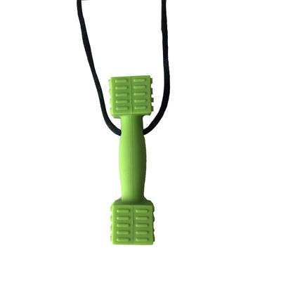 Buy Hammer Shape Silicone Baby Teether Food Grade Soft Infant Chew Toy With Thread online manufacture