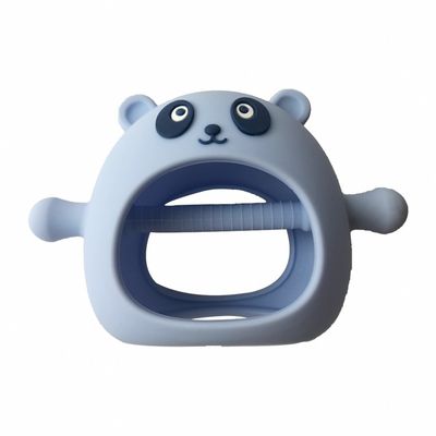 Buy BPA Free Silicone Baby Teether Toys Panda Shape Food Grade Customized online manufacture