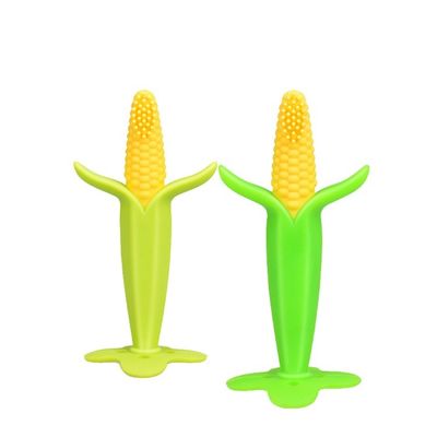 Buy Corn Shape Unisex Silicone Baby Teether Teething Infant Toothbrush Teether online manufacture