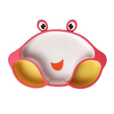 Buy Food Feeding Silicone Baby Tray Crab Shape Suction Placemat Plate Eco Friendly online manufacture