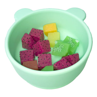 Buy Bear Shape Silicone Baby Tray Food Grade Food Feeding Infant Suction Plate online manufacture
