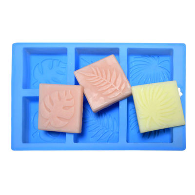 Buy Custom Pattern Reusable Soap Molds Handmade Silicone Square Baking Mold online manufacture