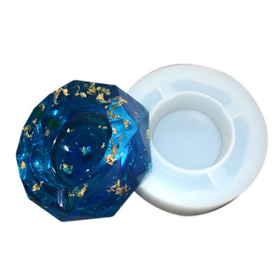 Buy Home Decoration Silicone Resin Mold Sustainable Resin Art Molds Ashtray Shape online manufacture