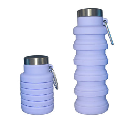 Buy High Quality Eco-friendly Sports 335ml Silicone Collapsible Water Bottle online manufacture