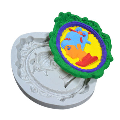 Buy OEM Professional Silicone Baking Molds Para Fondant Woman Shaped online manufacture