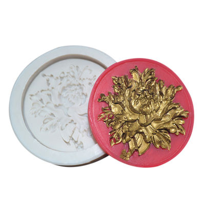 Buy 3D Silicone Flower Shaped Baking Mold Diy Handmade Round Fondant For Cakes online manufacture