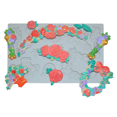 Buy Household Silicone Baking Utensils Fondant Mold Mat Non Stick Customized online manufacture