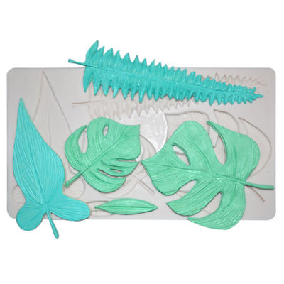 Buy Silicone Baking Utensils Cake Decoration Tool Leaf Shape Silicon Molds Fondant Cake Decoration online manufacture