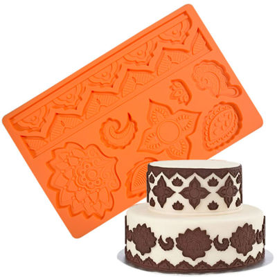 Buy DIY Silicone Baking Utensils Cake Tools Fondant Silicone Lace Mat Sustainable online manufacture