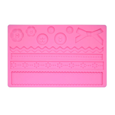 Buy Cupcake Silicone Baking Utensils Diy Fondant Lace Moulds For Cake Decorating online manufacture
