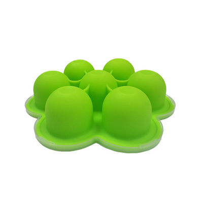 Buy Waterproof Silicone Ice Mold 7 Cavity BPA Free Ice Cream Moulds Ball Shaped online manufacture