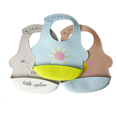 Buy Ergonomic Silicone Baby Feeding Set Lightweight Customized Logo Printed Soft online manufacture
