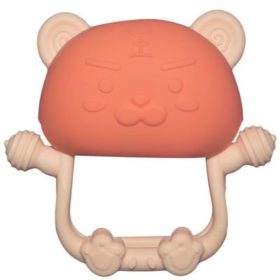 Buy MHC soft silicone teether Rattles Cat BPA Free Silicone Baby Teether online manufacture