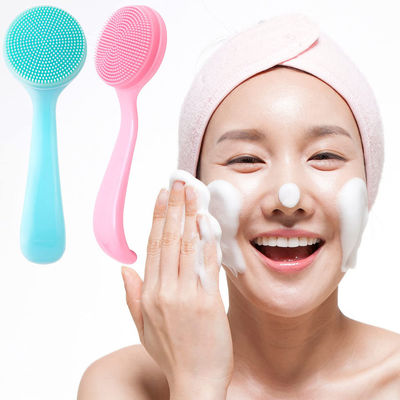 Buy MHC Soft Eco-Friendly Facial Waterproof Cleaning Brush Scrubber Exfoliator Silicone Face Cleanser online manufacture