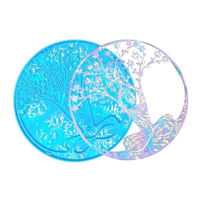 Buy MHC Holographic Diy Resin Molds  Wall Hangings Deco , Luxury Silicone Art Resin Molds online manufacture