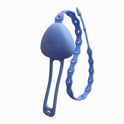 Anti Dropping Baby Wrist Teething Toy Silicone Food Grade Safety Strap