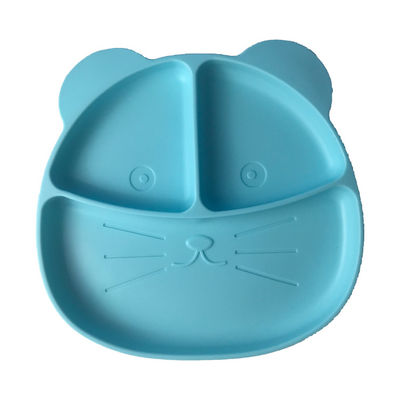 Silicone Baby Tray Customized Cat Shape High Quality Food Grade