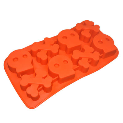 Orange Fondant Silicone Cake Mold Customized Sizes Sustainable For Decorating