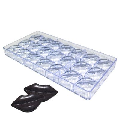 DIY PC Cake Decorating Chocolate Molds Silicone Mouth Shape
