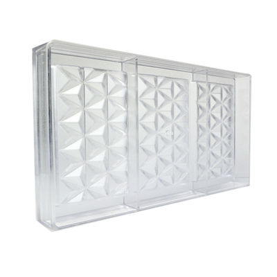 Handmade Custom Chocolate Molds Transparent Polycarbonate Chocolate Mold