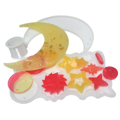 Crescent Shape Silicone Resin Mold Custom Handmade Diy Epoxy Mold