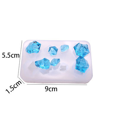 Customized Silicone Resin Mold Handmade Gem Silicone Tray Molds For Resin Epoxy