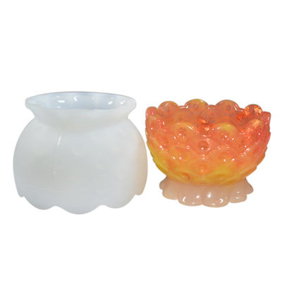 Sustainable Resin Epoxy Silicone Molds Diy Handmade Lotus Shape Bowl