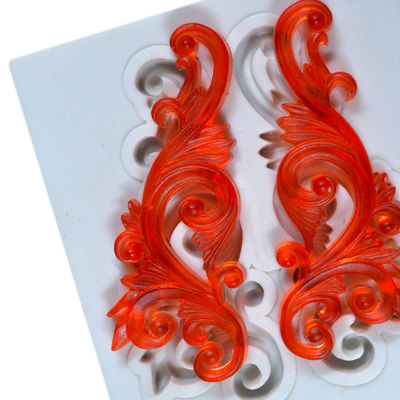 Handmade Silicone Baking Utensil Set Butterfly Shape Fondant Mat For Cake Decorating