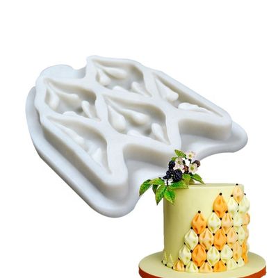 Food Grade 3d Silicone Moulds , Diy Cake Decorating Fondant Molds