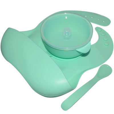 MHC Silicone Baby Feeding Set Ergonomic Design Lightweight Non Toxic