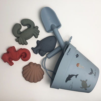Silicone Nontoxic Children'S Instructional Toy Beach Miniature Set For Kids