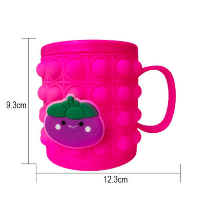 High Durability Silicone Baby Cups Food Grade Drinking Non Stick Temperature Resistant