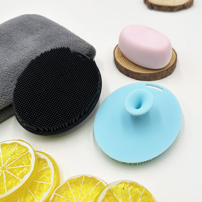 Non-toxic Silicone Back Scrubber for Shower with Soft Suction Cup and Material Safety