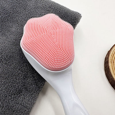 MHC Facial Waterproof Cleaning Brush Scrubber Exfoliator Cute Silicone Massage Brush