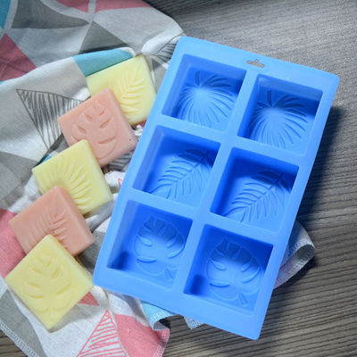 MHC Leaf Shaped Silicone Soap Mold Handmade Soap Making Molds Soap Mould