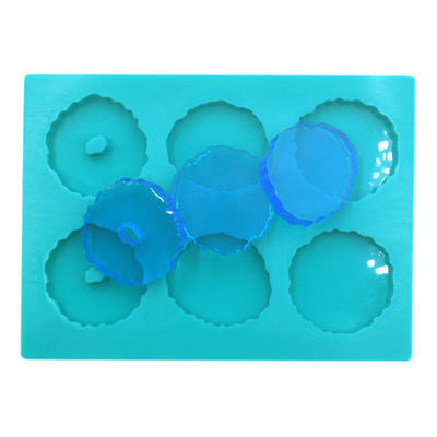 MHC Customization Custom Size DIY Handmade 6 Cavities Epoxy Silicone Molds Jewelry