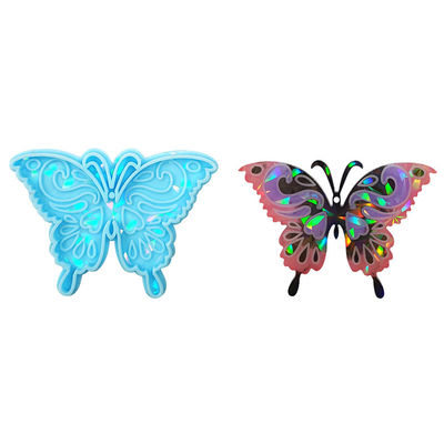 High Durability 3D Holographic Silicone Mould for MHC Resin Art Decor Butterfly Keychains