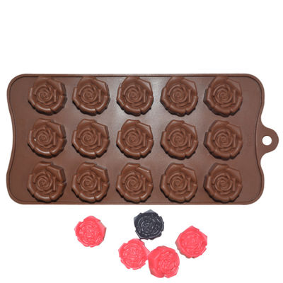 Flexible Silicone Chocolate Mold Tray For Homemade Chocolates